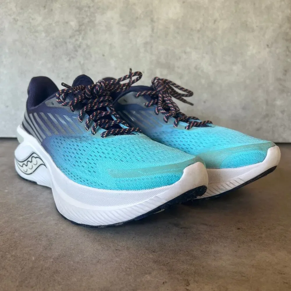 Saucony Women's Endorphin Shift 3 8.5 blue ombre running shoes sneakers athletic